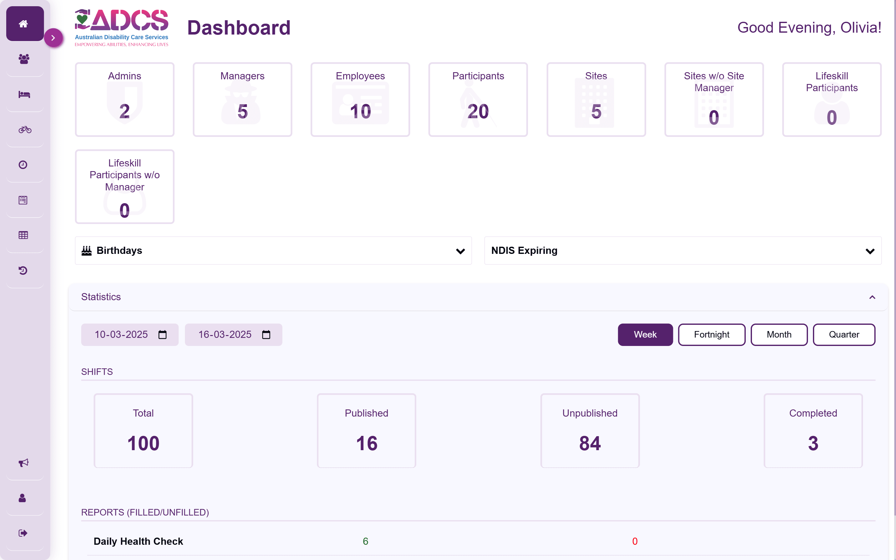 Website preview