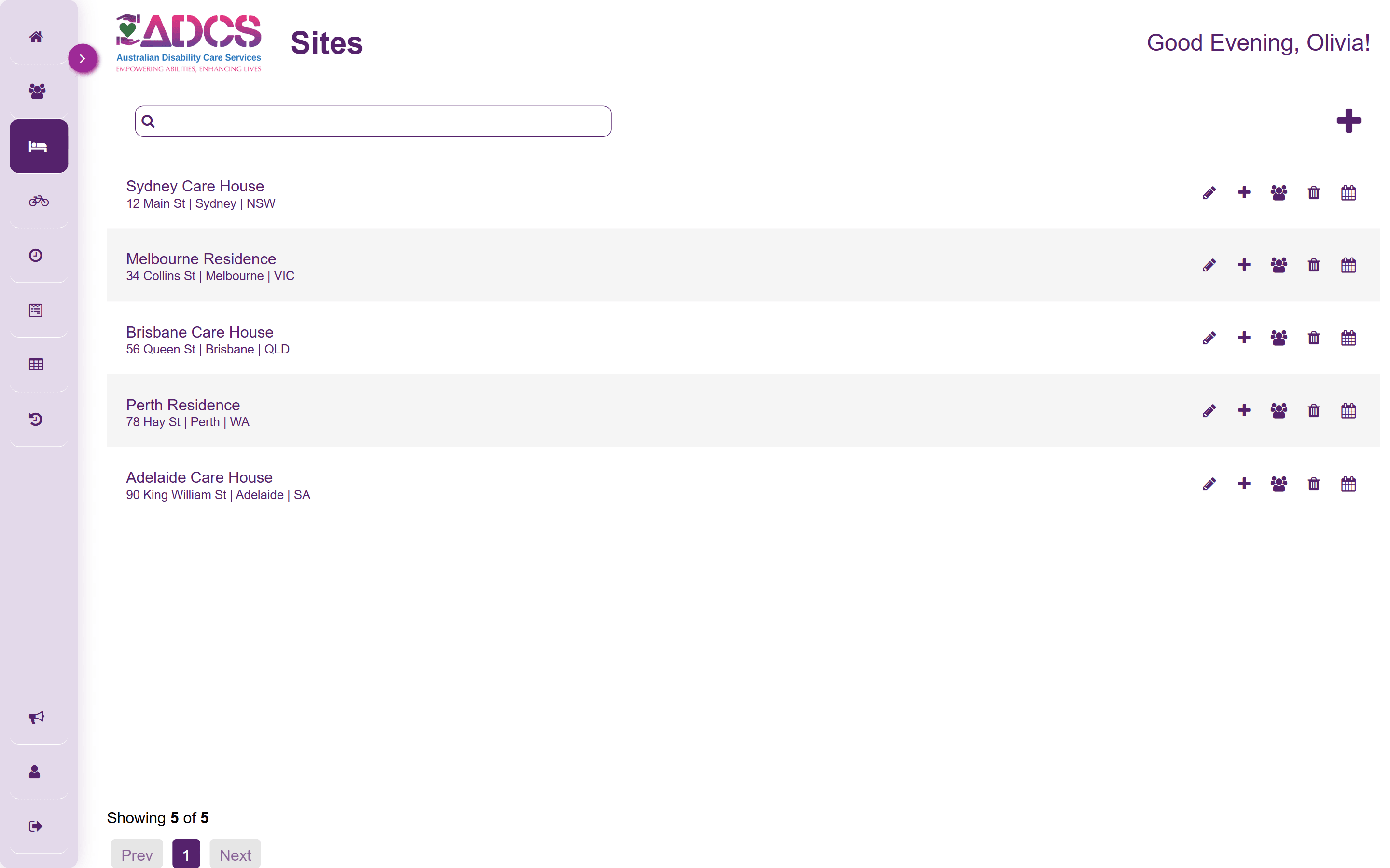 Website preview